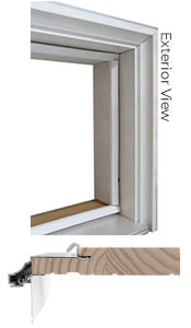Outswing Clad Profile | Bayer Built Woodworks